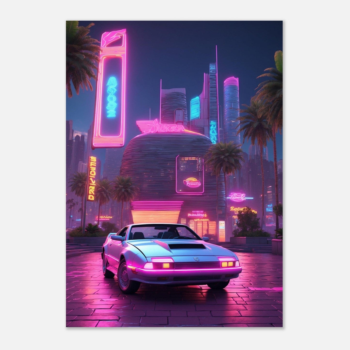 Premium Semi-Glossy Paper Poster Print Material Modern Masterpieces A4 21x29.7 cm / 8x12″ 