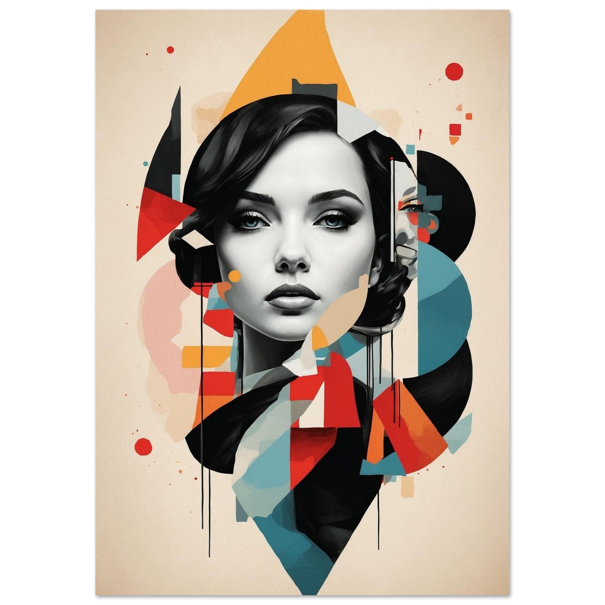 Premium Semi-Glossy Paper Poster Print Material Modern Masterpieces A4 21x29.7 cm / 8x12″ 