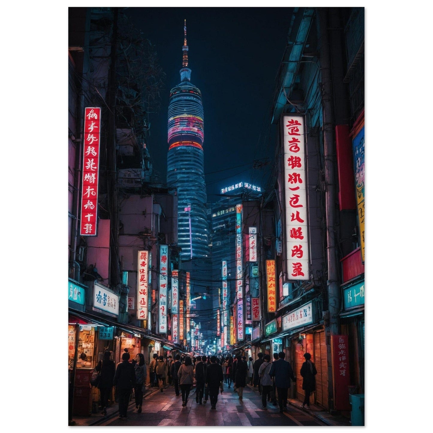 Premium Semi-Glossy Paper Poster Print Material Modern Masterpieces A4 21x29.7 cm / 8x12″ 