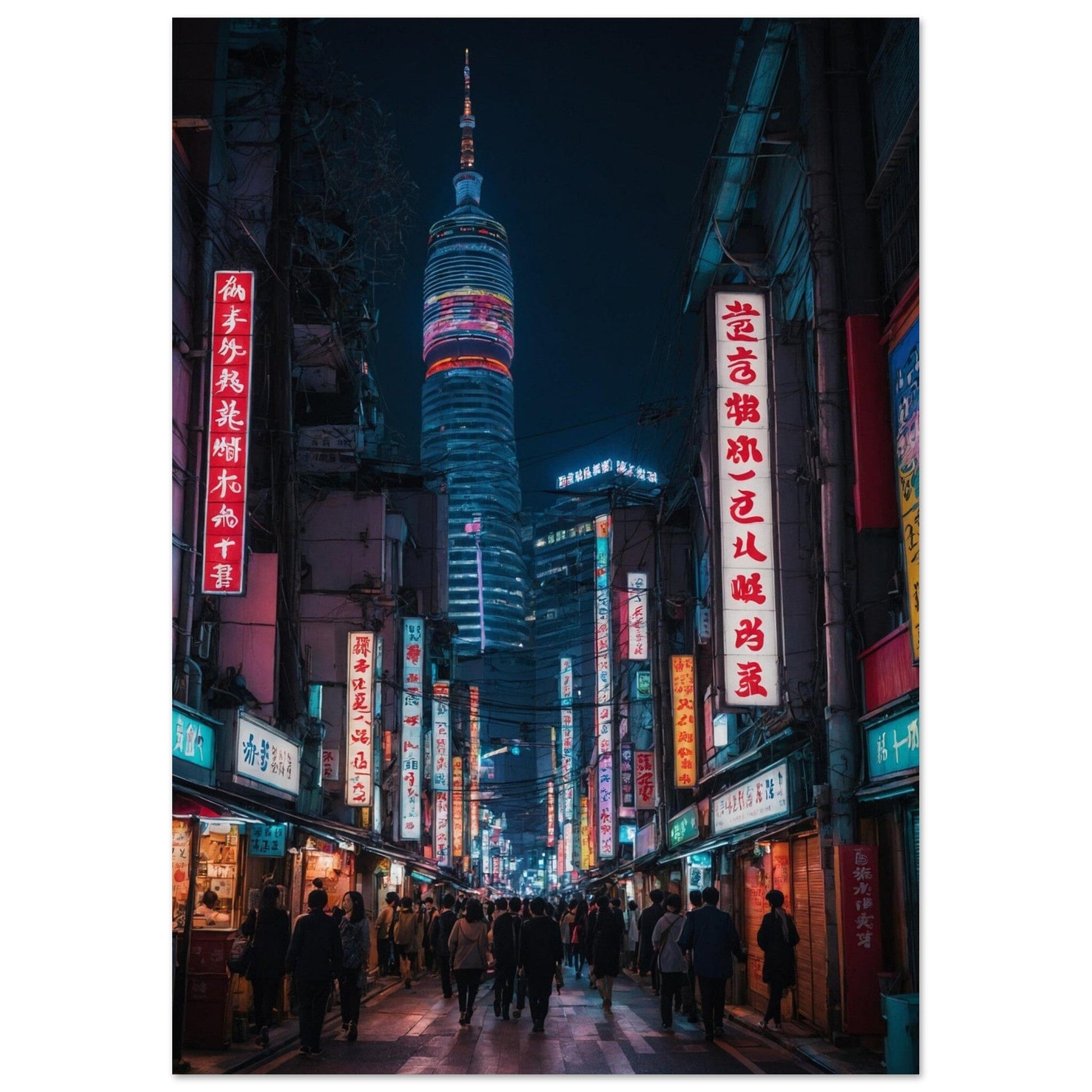 Premium Semi-Glossy Paper Poster Print Material Modern Masterpieces A4 21x29.7 cm / 8x12″ 