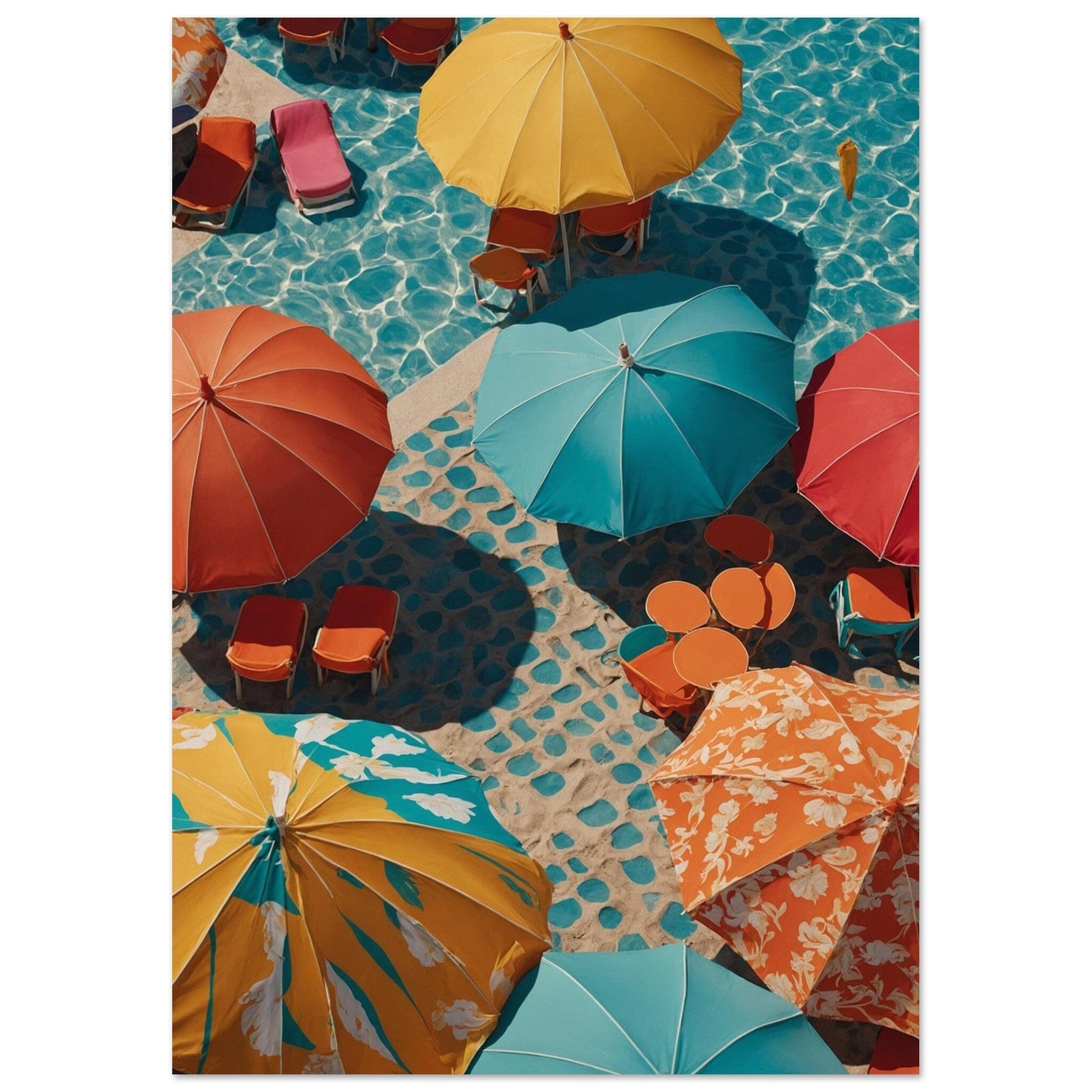 Premium Semi-Glossy Paper Poster Print Material Modern Masterpieces A4 21x29.7 cm / 8x12″ 