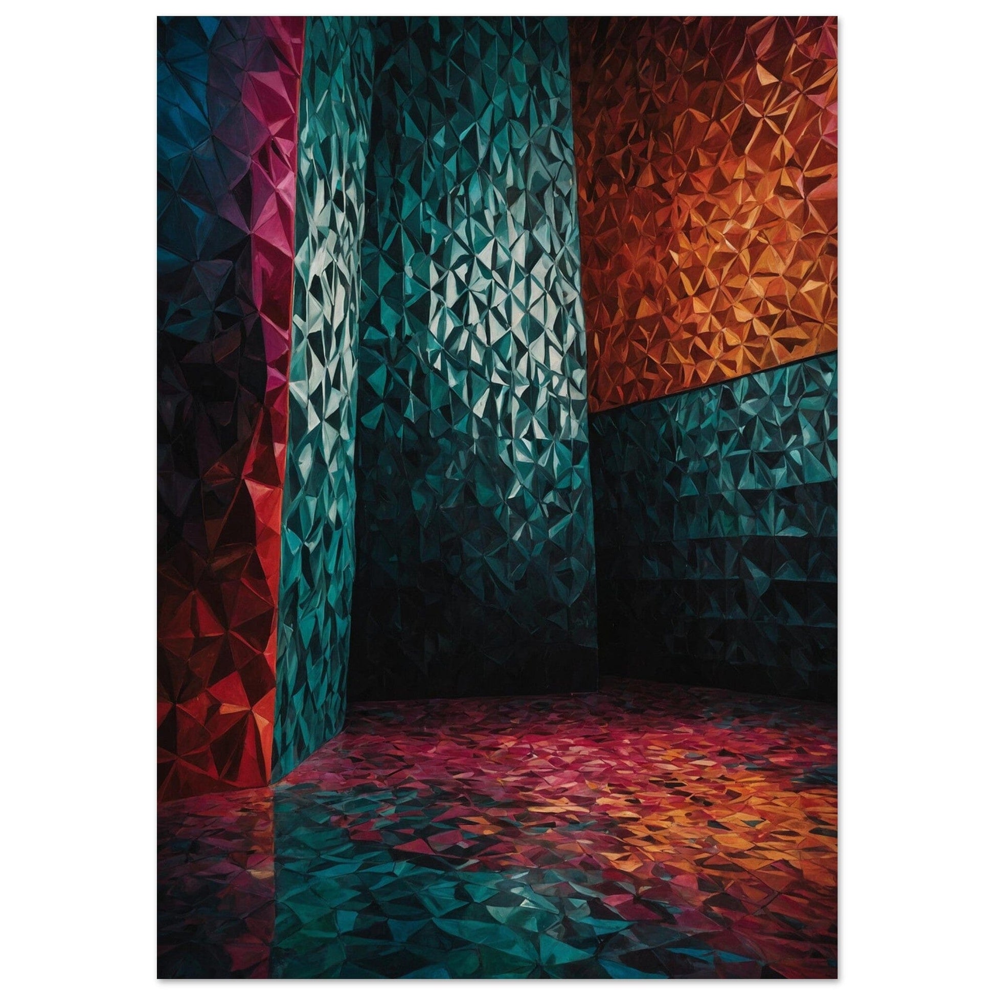 Premium Semi-Glossy Paper Poster Print Material Modern Masterpieces A4 21x29.7 cm / 8x12″ 