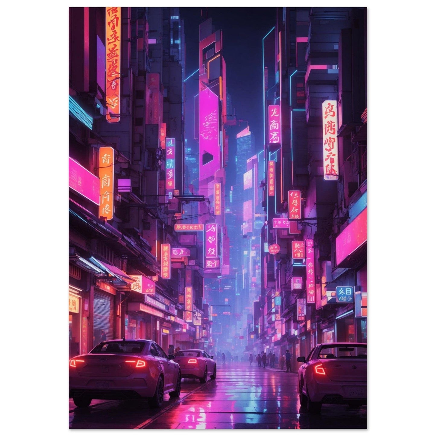Premium Semi-Glossy Paper Poster Print Material Modern Masterpieces A4 21x29.7 cm / 8x12″ 