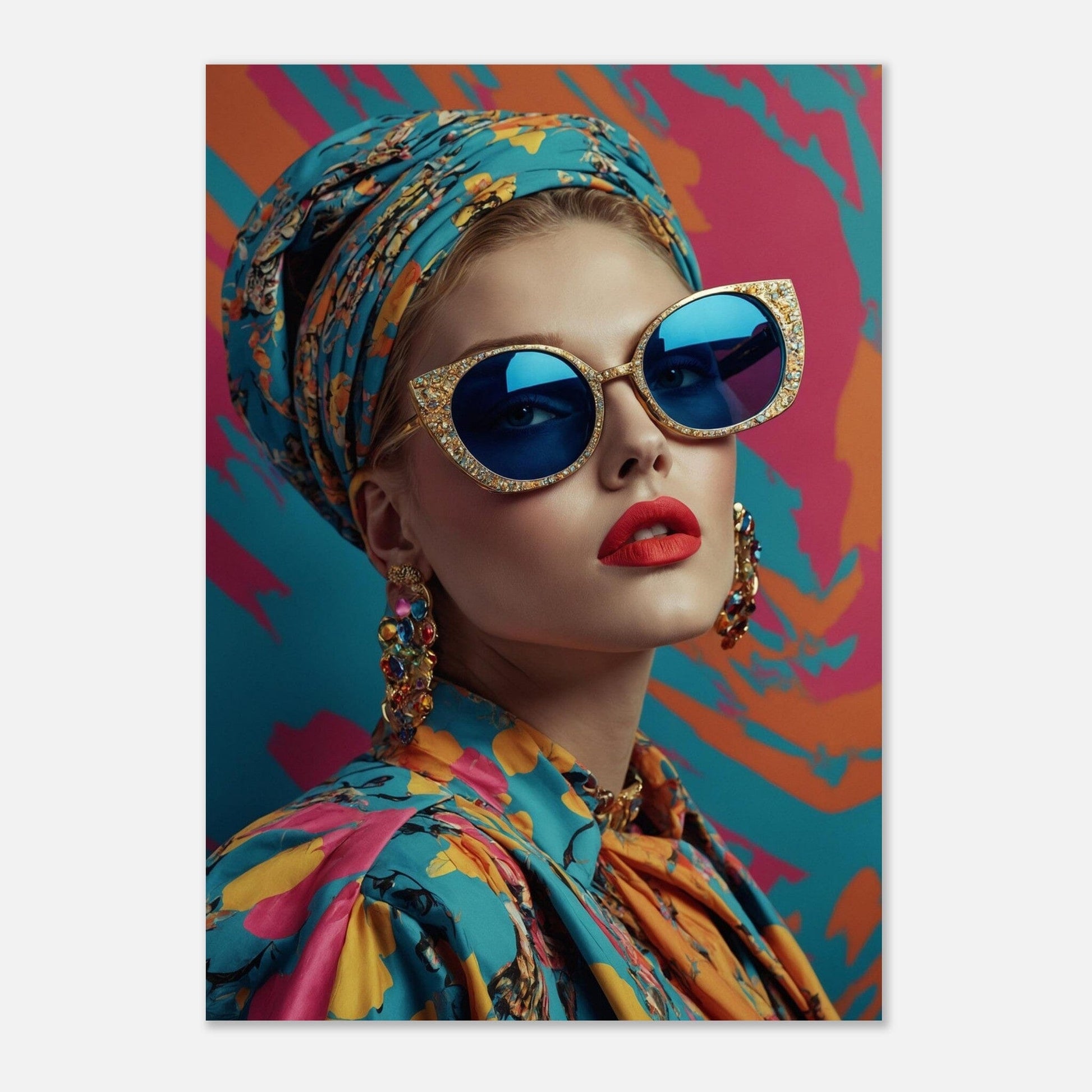 Premium Semi-Glossy Paper Poster Print Material Modern Masterpieces A4 21x29.7 cm / 8x12″ 