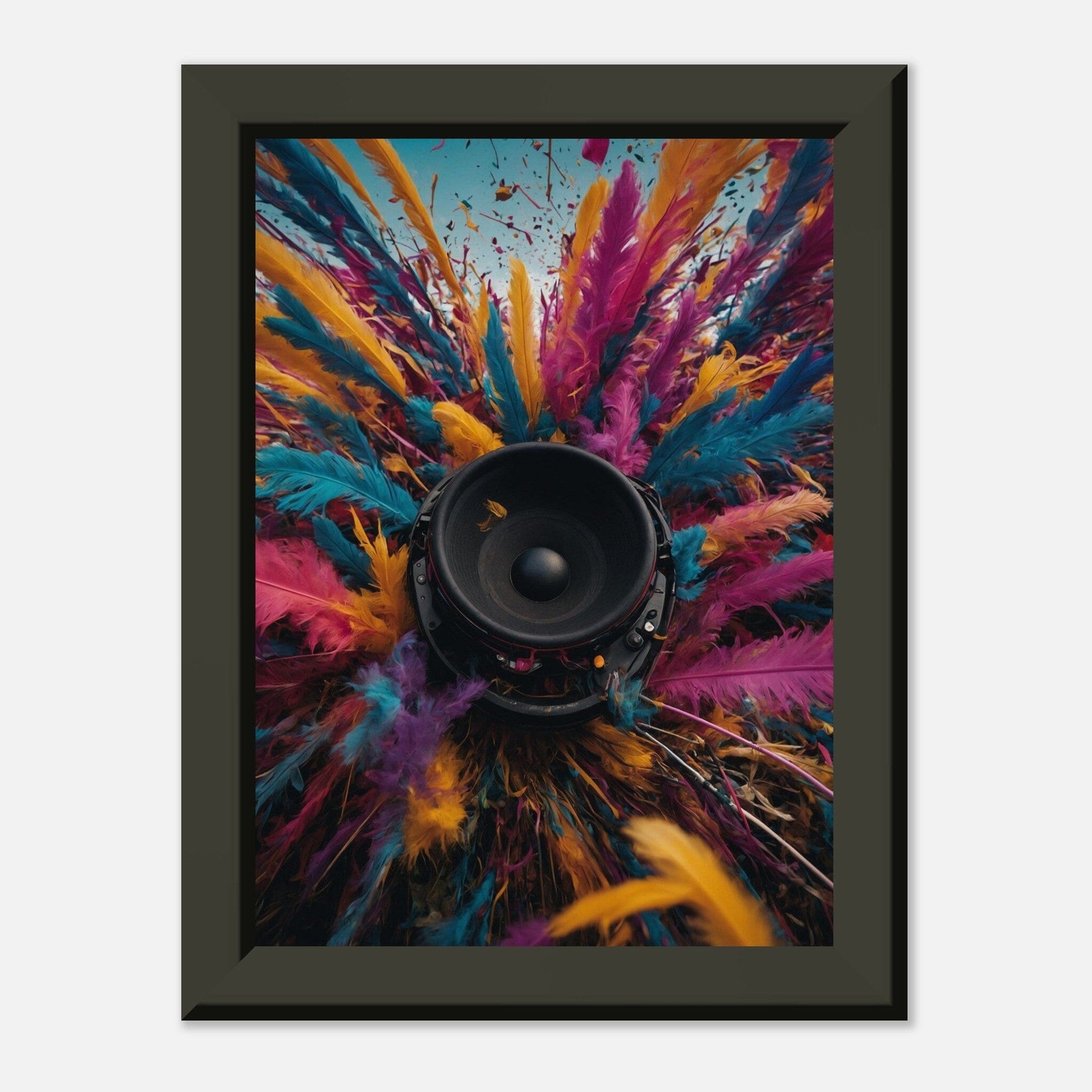 Radiant Reverie: Vibrant Dreamscape Print Material Modern Masterpieces 13x18 cm / 5x7″ 