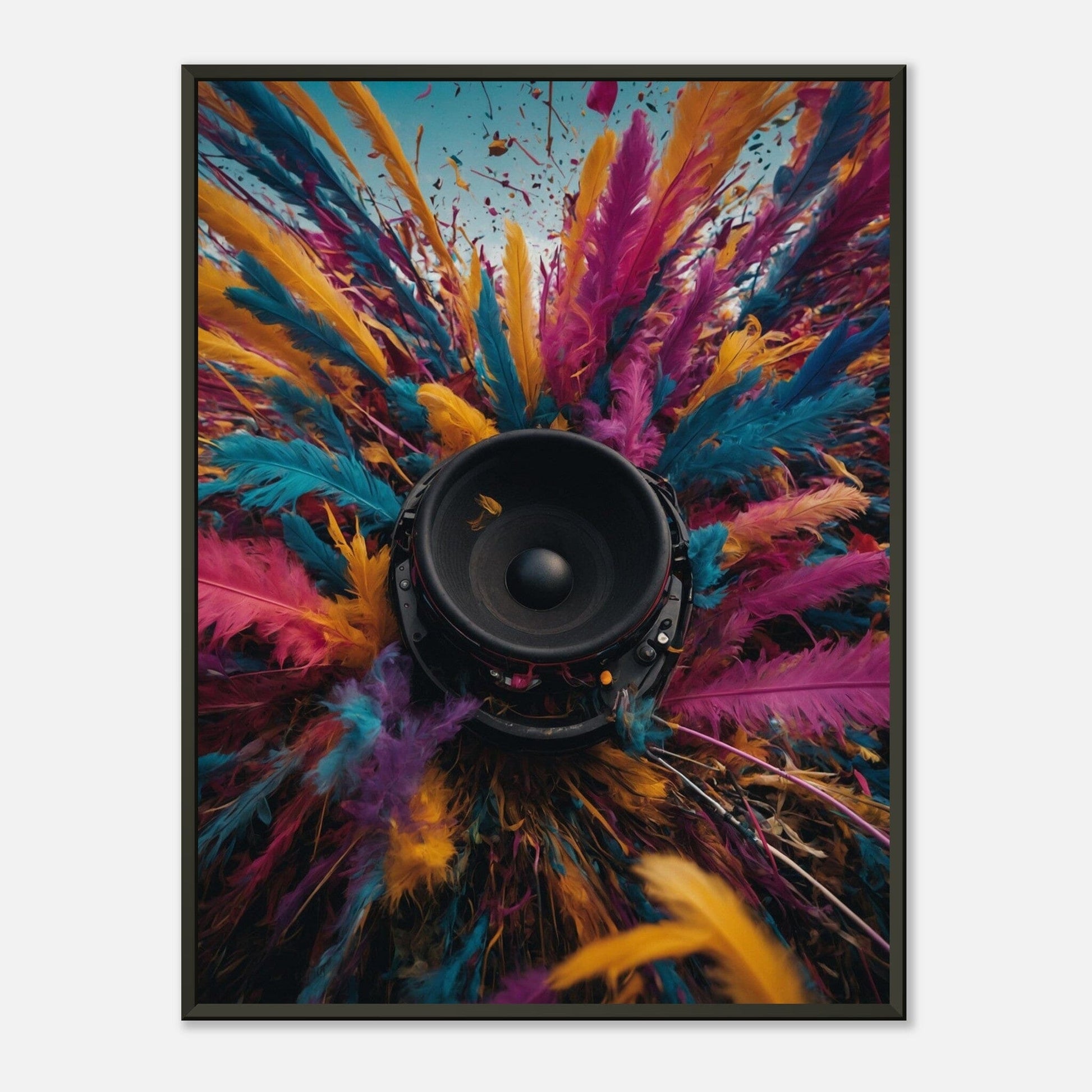 Radiant Reverie: Vibrant Dreamscape Print Material Modern Masterpieces 60x80 cm / 24x32″ 