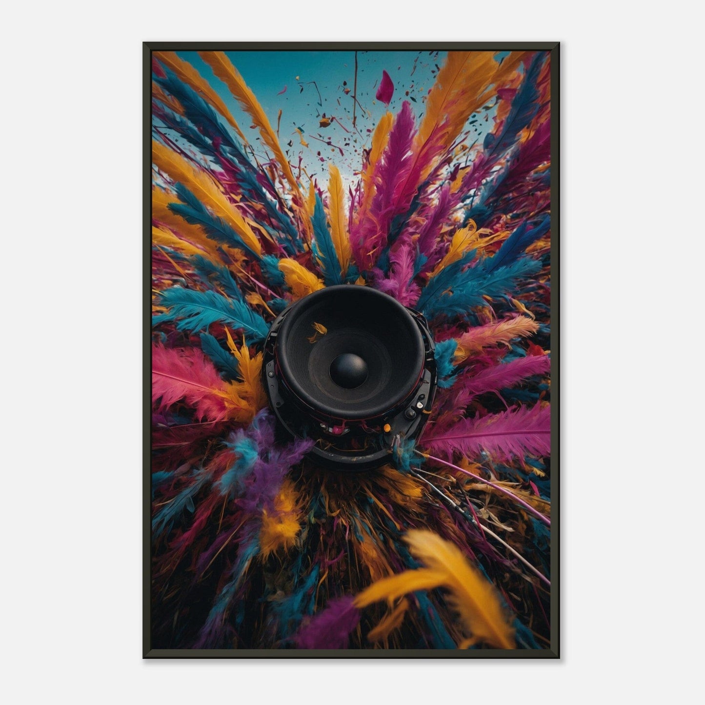 Radiant Reverie: Vibrant Dreamscape Print Material Modern Masterpieces 60x90 cm / 24x36″ 