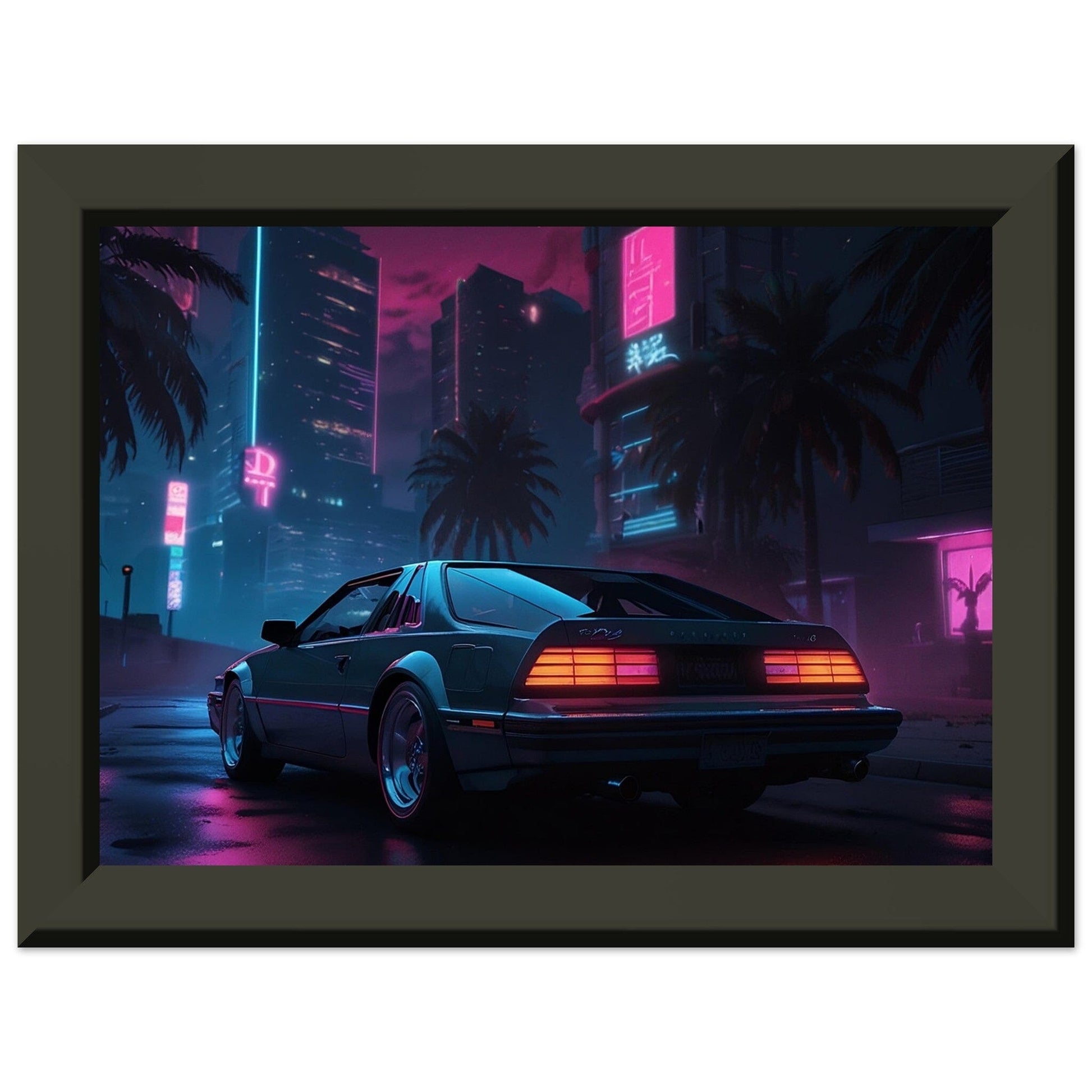 Retro Remix: Vibrant Vibe Print Material Modern Masterpieces 13x18 cm / 5x7″ 