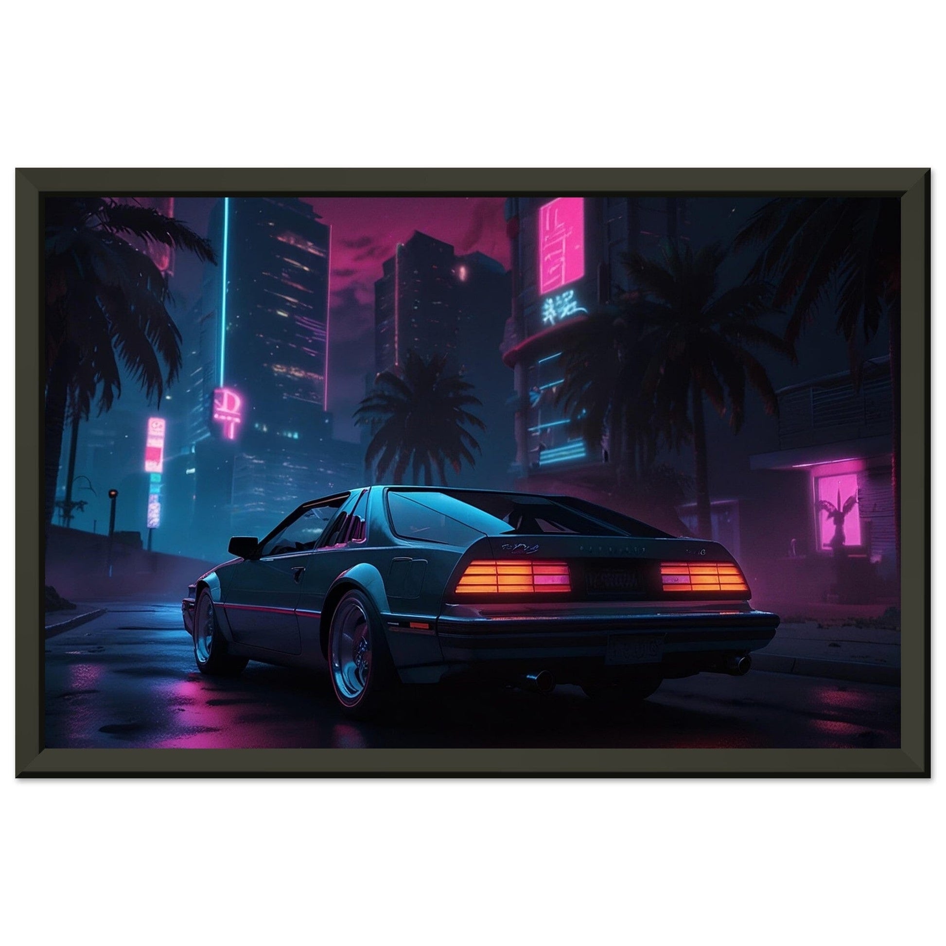 Retro Remix: Vibrant Vibe Print Material Modern Masterpieces 28x43 cm / XL (11x17″) 