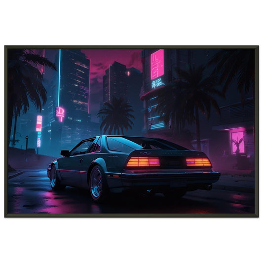 Retro Remix: Vibrant Vibe Print Material Modern Masterpieces 60x90 cm / 24x36″ 