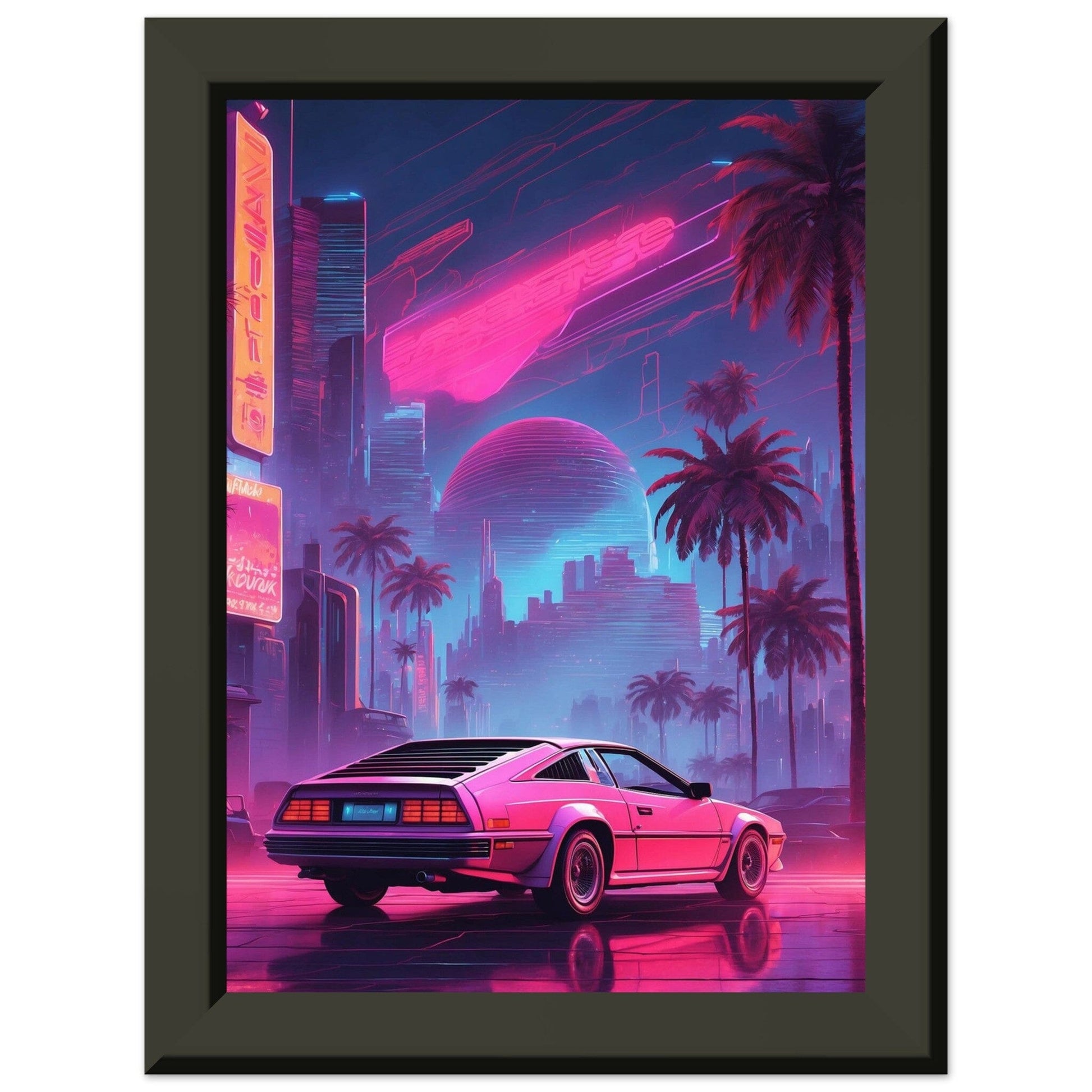 Retro Rendezvous: Neon Nights Print Material Modern Masterpieces 13x18 cm / 5x7″ 