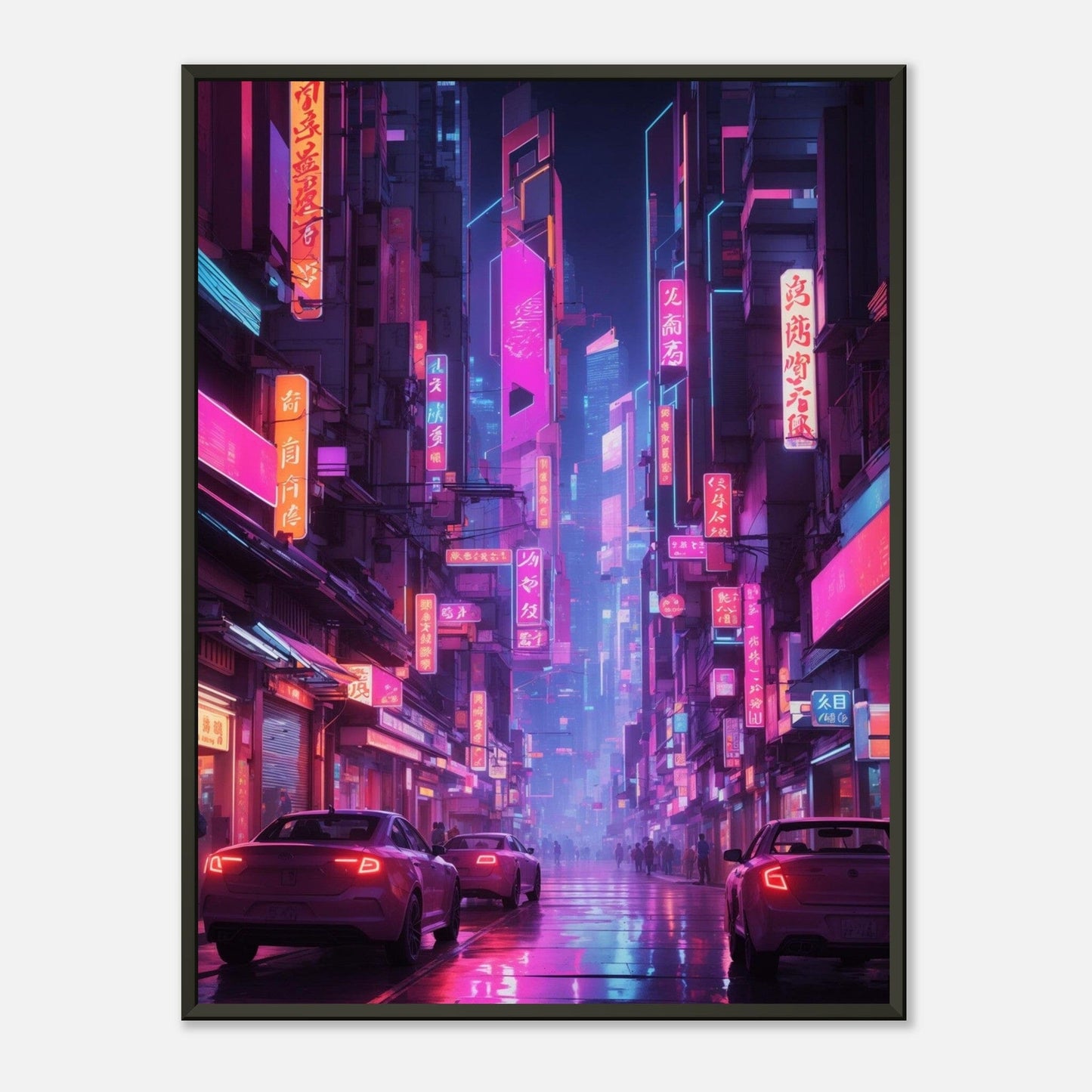 Samurai Spirit: Noble Warrior's Valor Print Material Modern Masterpieces 60x80 cm / 24x32″ 