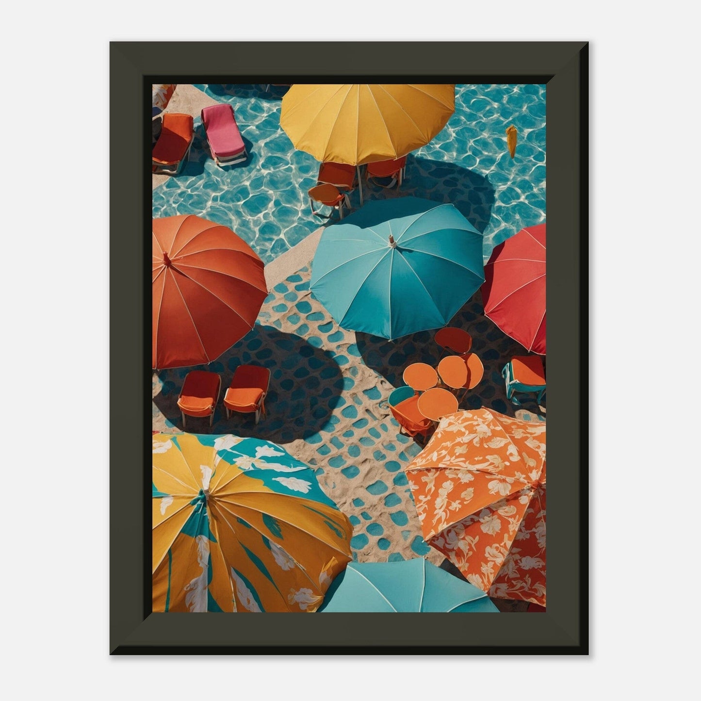 Spectral Symphony: Bright Burst of Brilliance Print Material Modern Masterpieces 15x20 cm / 6x8″ 