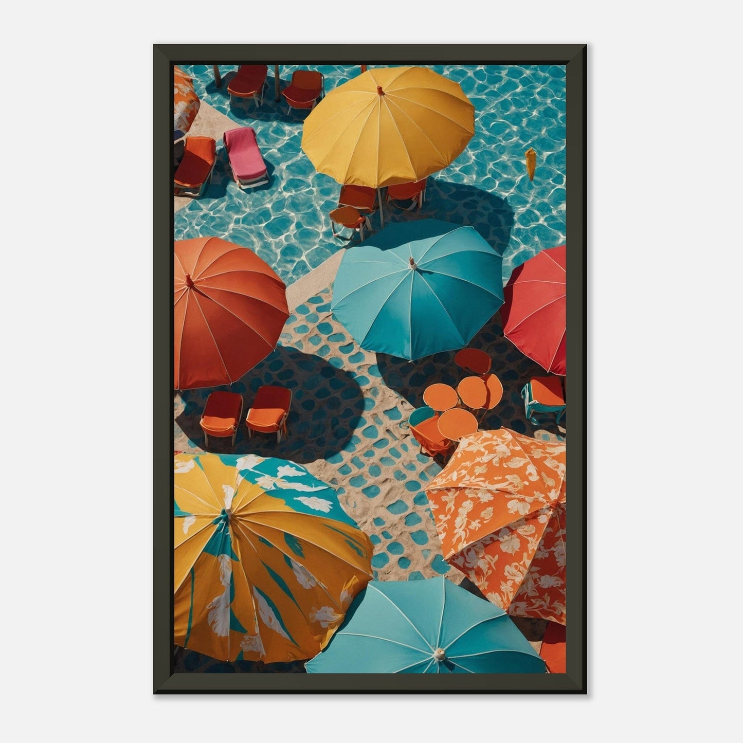 Spectral Symphony: Bright Burst of Brilliance Print Material Modern Masterpieces 28x43 cm / XL (11x17″) 