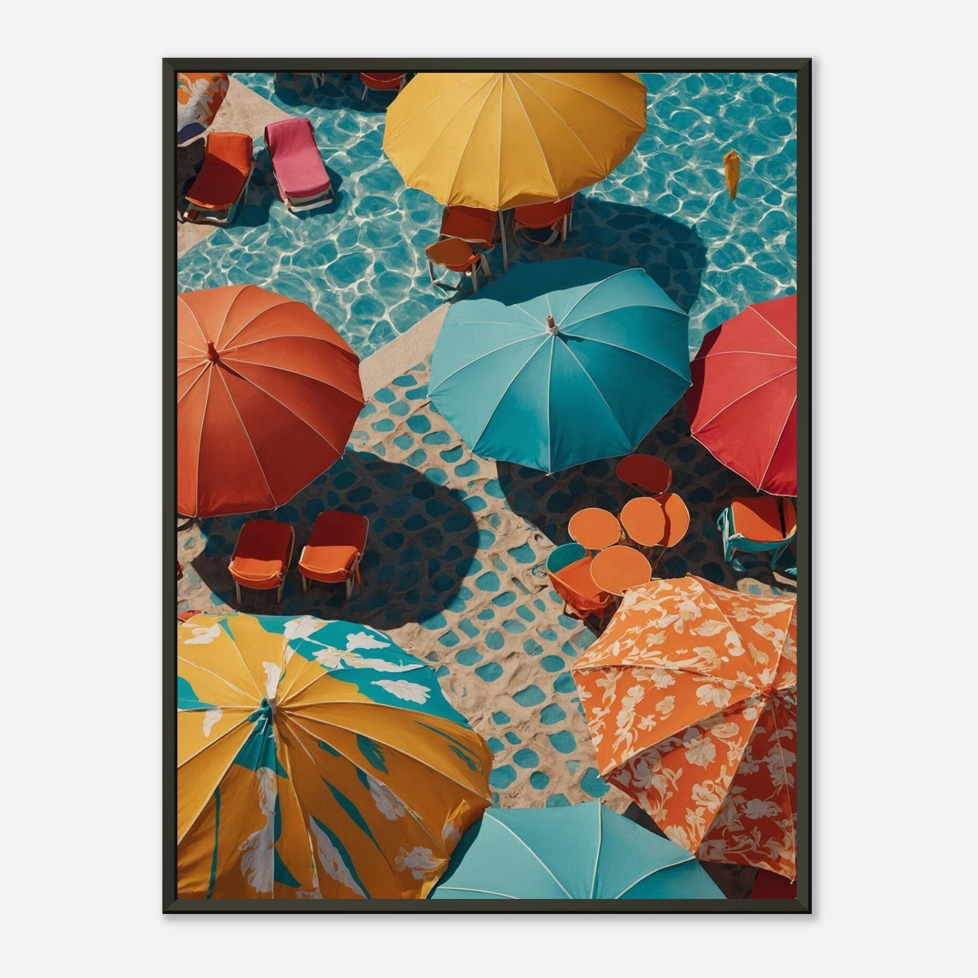 Spectral Symphony: Bright Burst of Brilliance Print Material Modern Masterpieces 60x80 cm / 24x32″ 