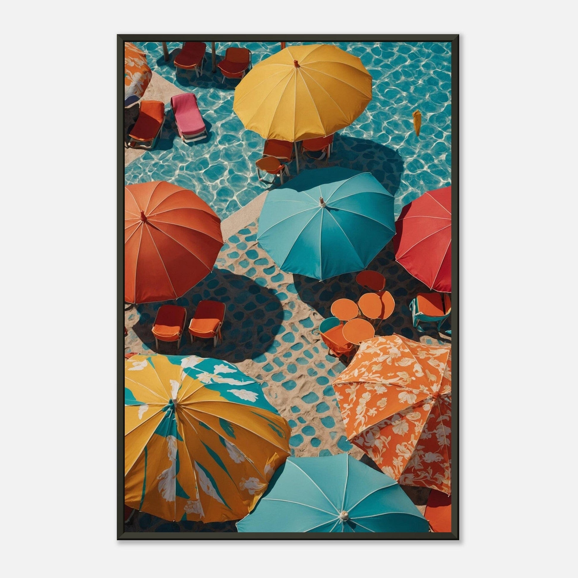 Spectral Symphony: Bright Burst of Brilliance Print Material Modern Masterpieces 60x90 cm / 24x36″ 