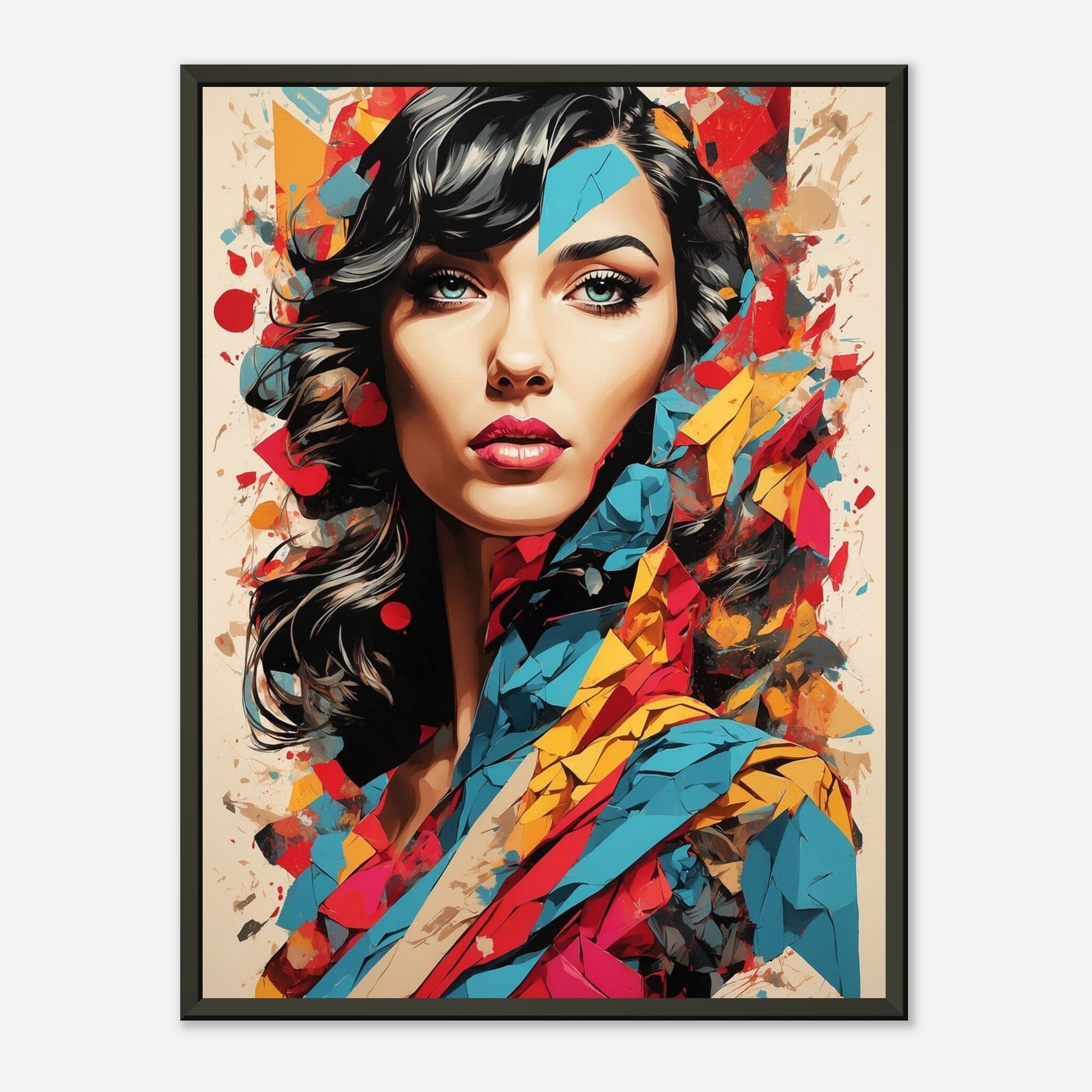 Superhero Spectacle: Bold Comic Legends Print Material Modern Masterpieces 45x60 cm / 18x24″ 