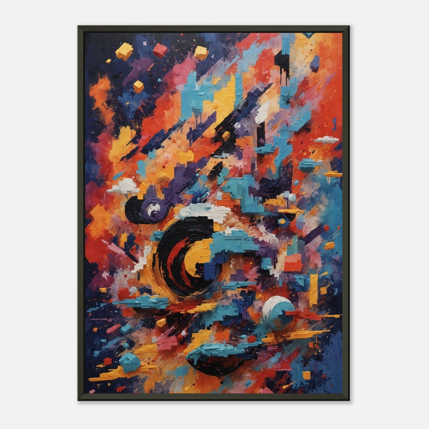 Surreal Symphony: Unleashed Imagination Print Material Modern Masterpieces 50x70 cm / 20x28″ 