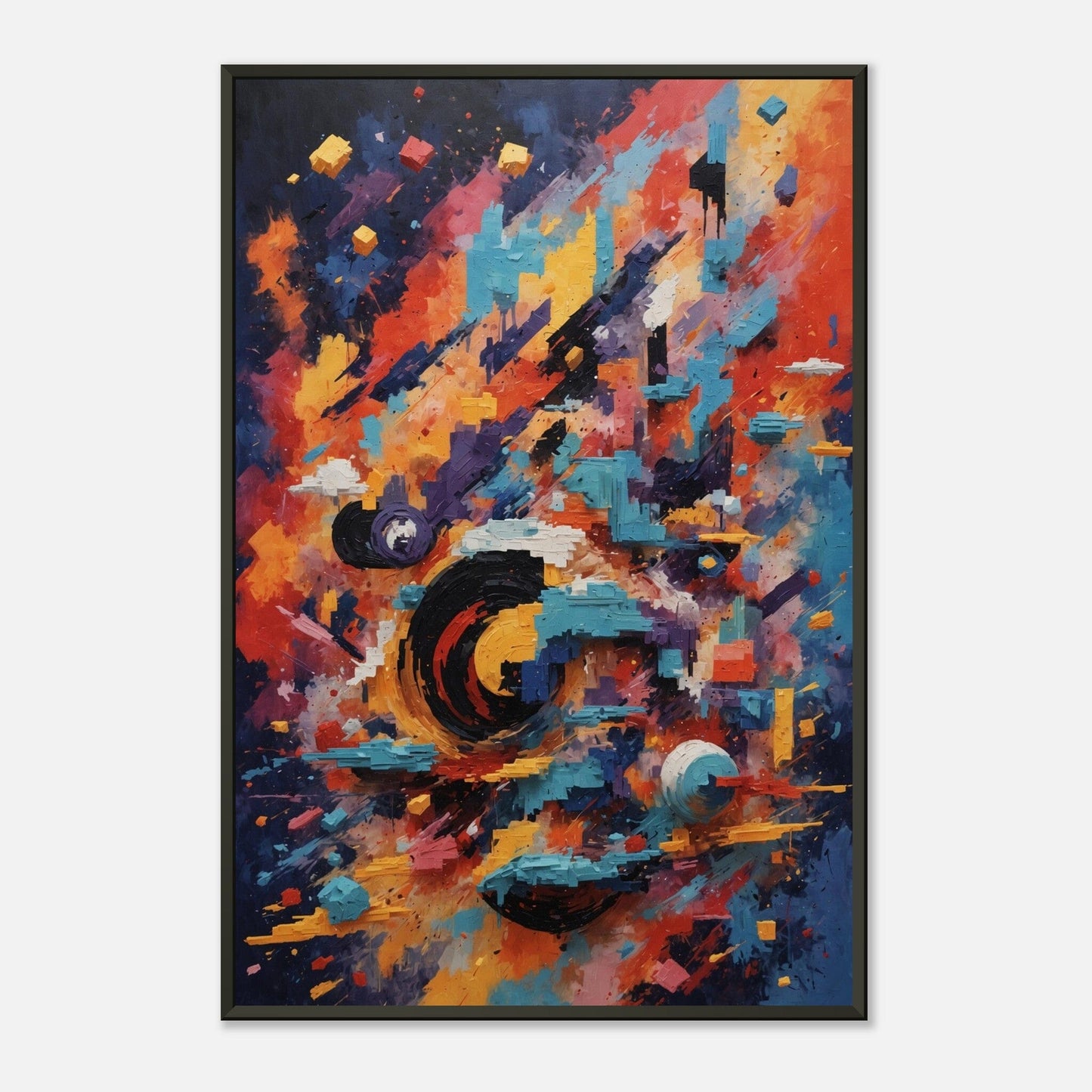 Surreal Symphony: Unleashed Imagination Print Material Modern Masterpieces 60x90 cm / 24x36″ 