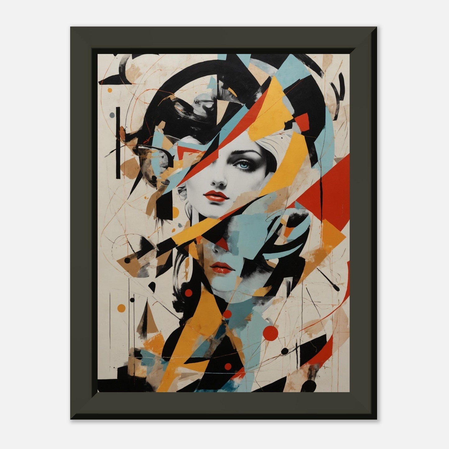 Surreal Synthesis: Reality Remix Print Material Modern Masterpieces 15x20 cm / 6x8″ 