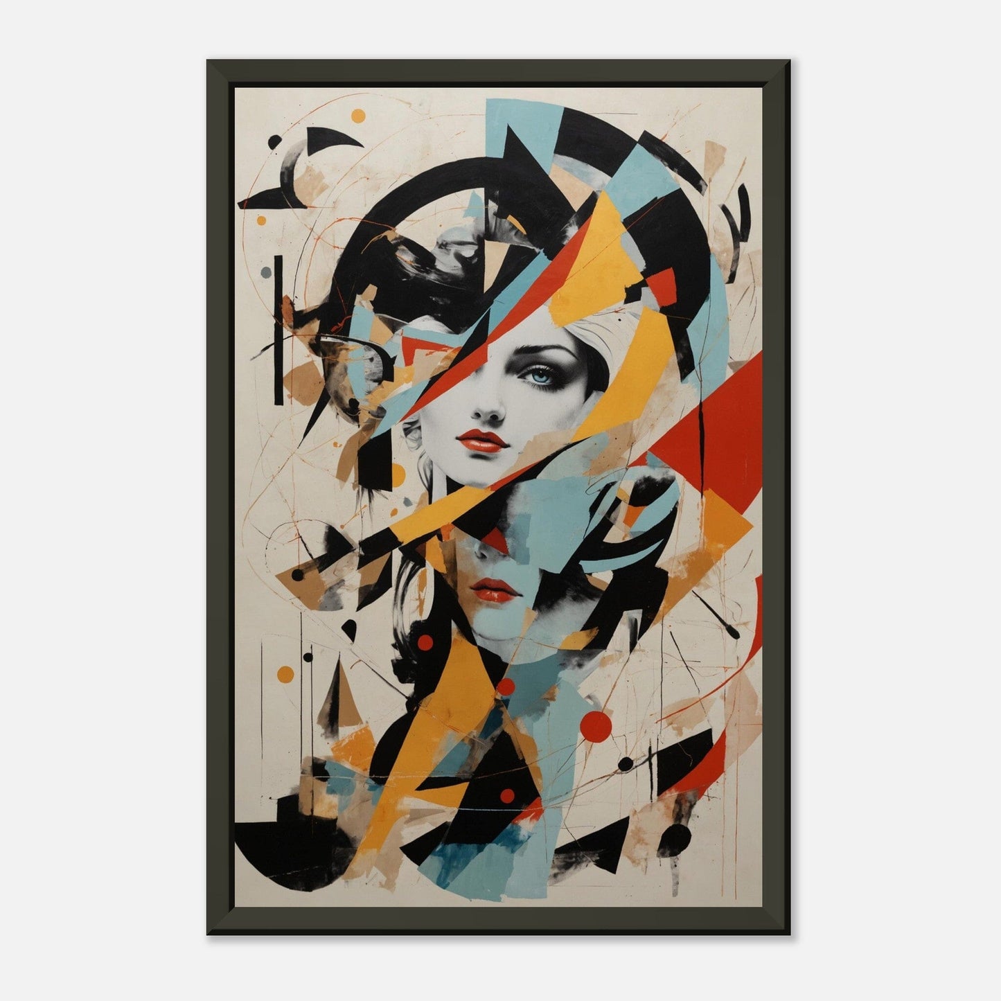 Surreal Synthesis: Reality Remix Print Material Modern Masterpieces 28x43 cm / XL (11x17″) 