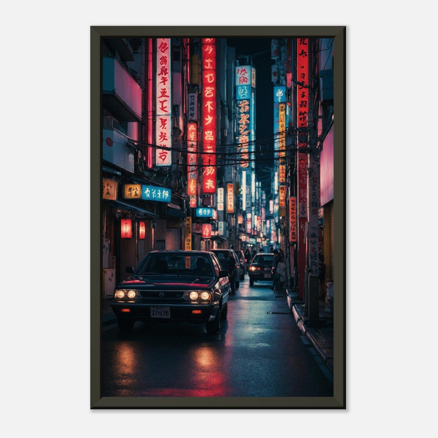 Tea Garden Tales: Tranquility in Tradition Print Material Modern Masterpieces 28x43 cm / XL (11x17″) 