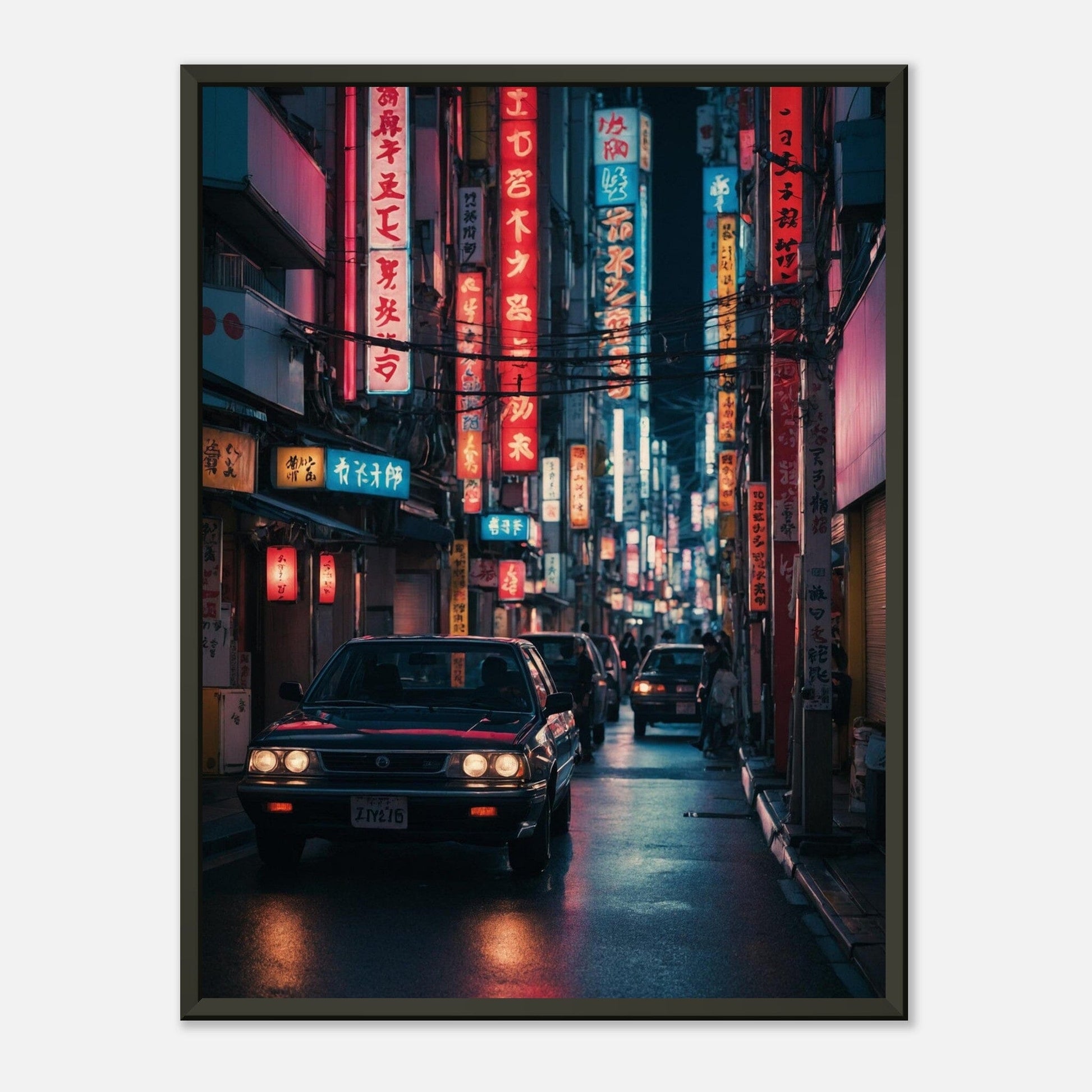 Tea Garden Tales: Tranquility in Tradition Print Material Modern Masterpieces 45x60 cm / 18x24″ 