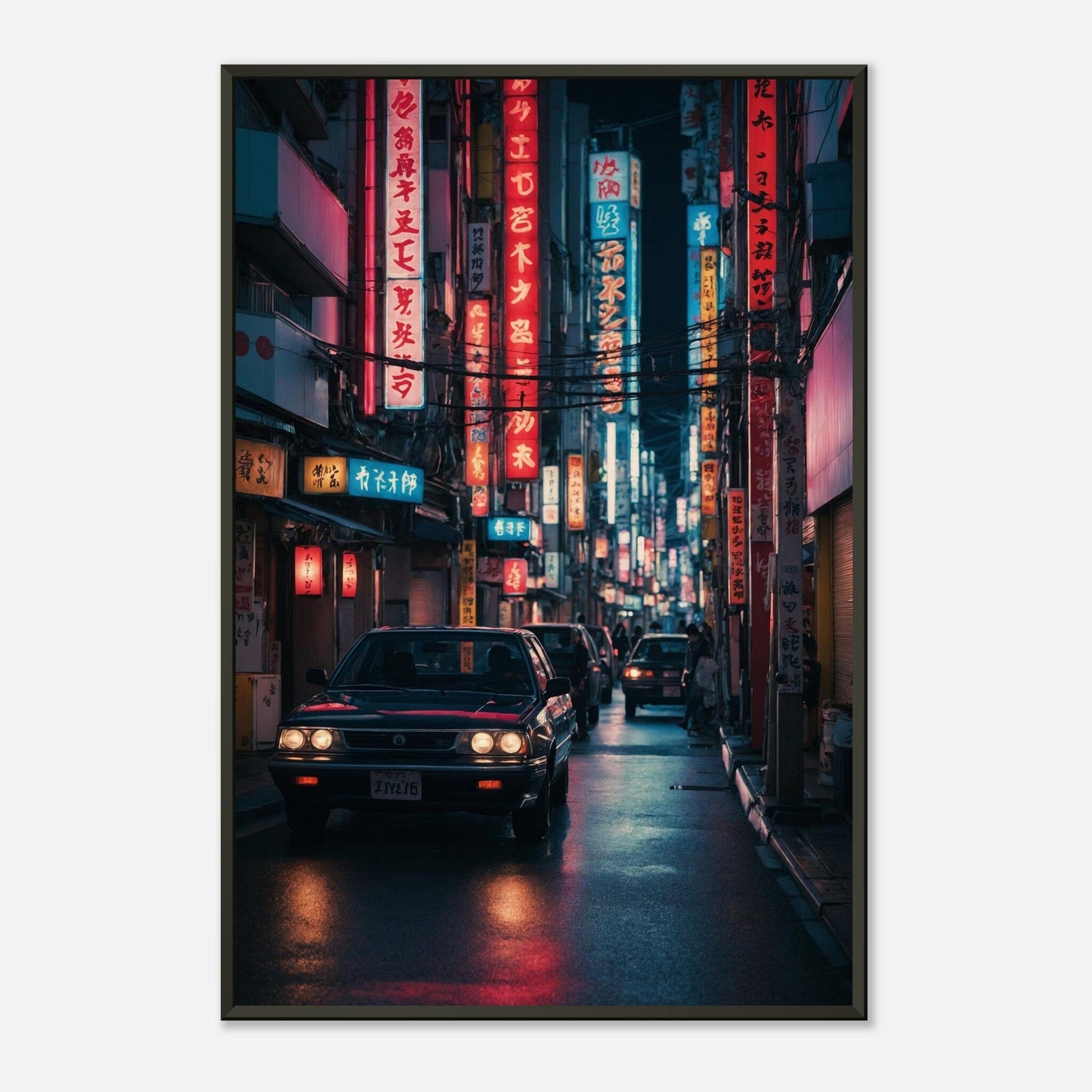 Tea Garden Tales: Tranquility in Tradition Print Material Modern Masterpieces 60x90 cm / 24x36″ 