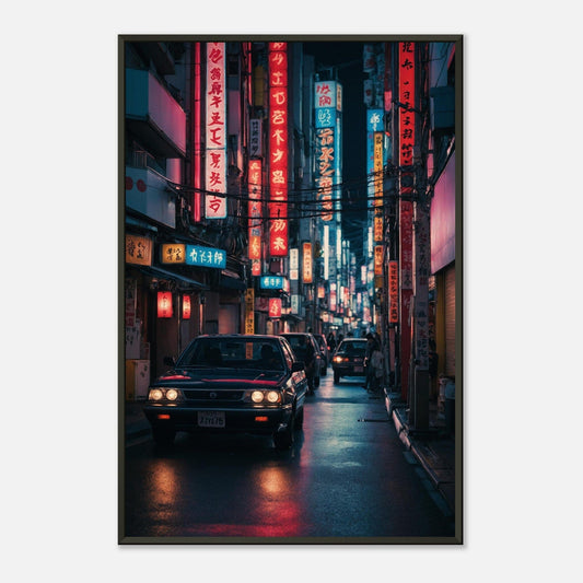 Tea Garden Tales: Tranquility in Tradition Print Material Modern Masterpieces 60x90 cm / 24x36″ 