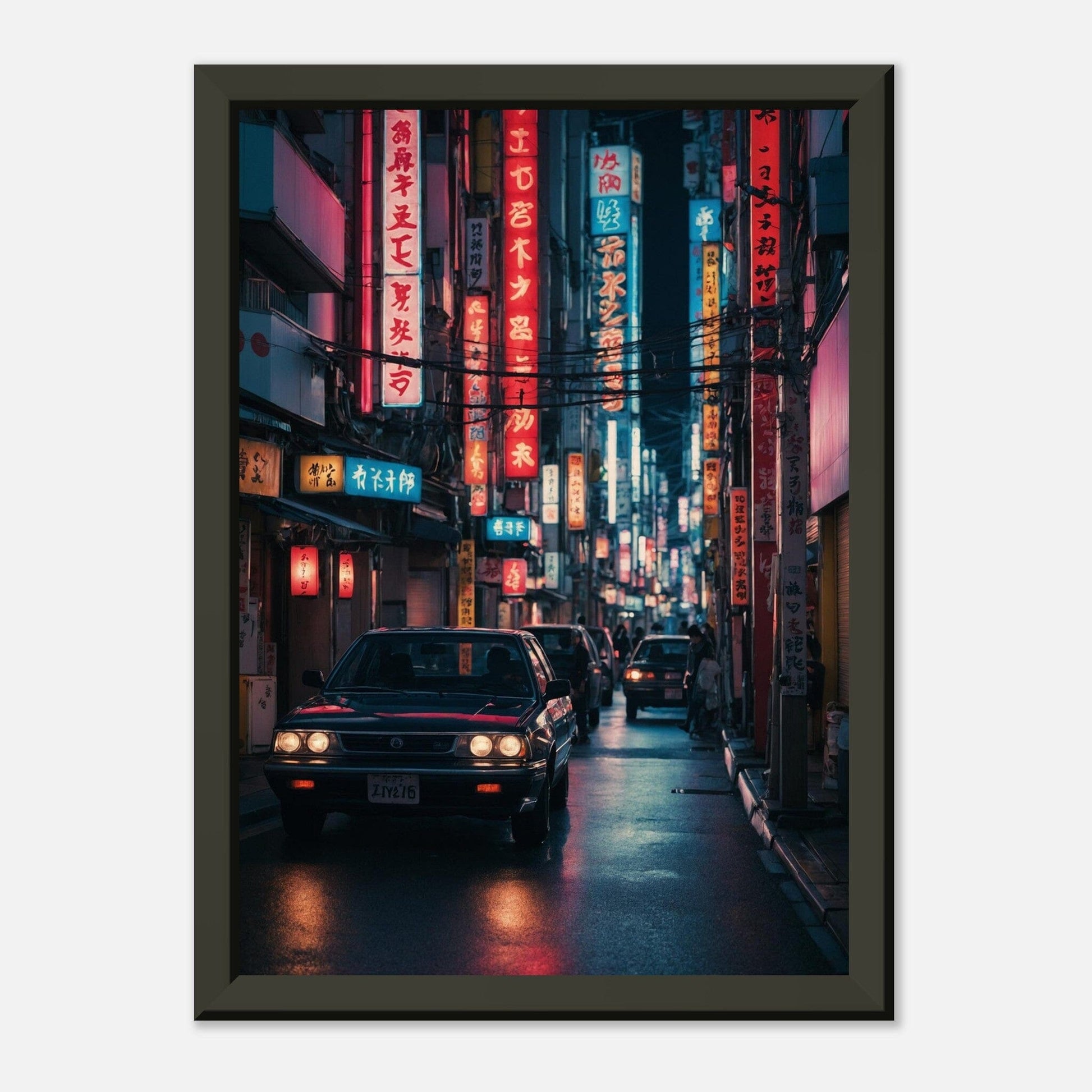 Tea Garden Tales: Tranquility in Tradition Print Material Modern Masterpieces A4 21x29.7 cm / 8x12″ 