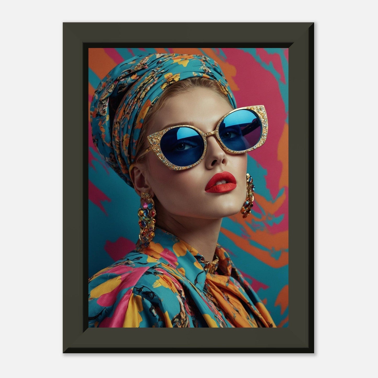 Techno Time Warp: Digital Decade Delight Print Material Modern Masterpieces 13x18 cm / 5x7″ 