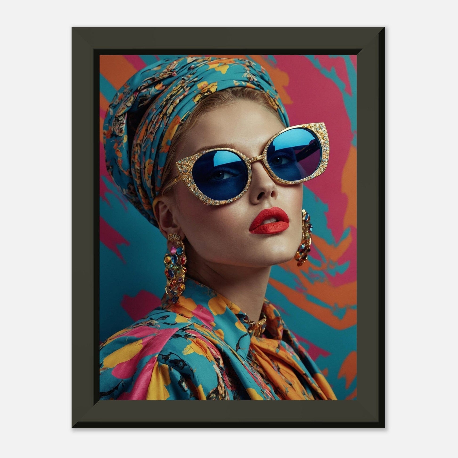 Techno Time Warp: Digital Decade Delight Print Material Modern Masterpieces 15x20 cm / 6x8″ 