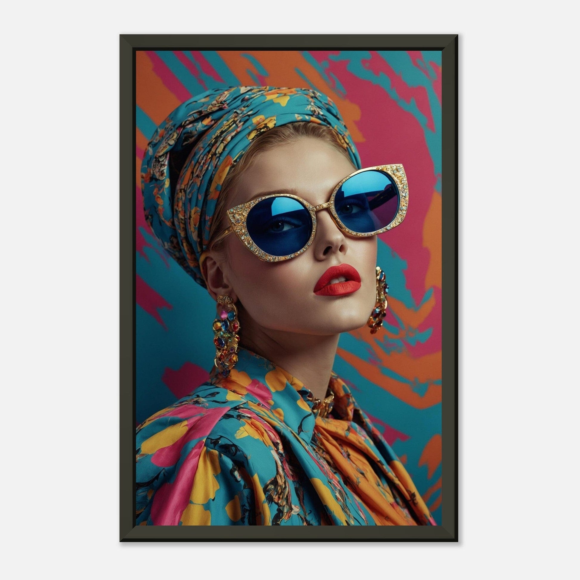 Techno Time Warp: Digital Decade Delight Print Material Modern Masterpieces 28x43 cm / XL (11x17″) 