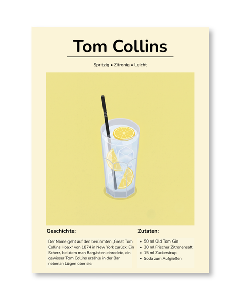 Tom Collins – The Citrus Refresher