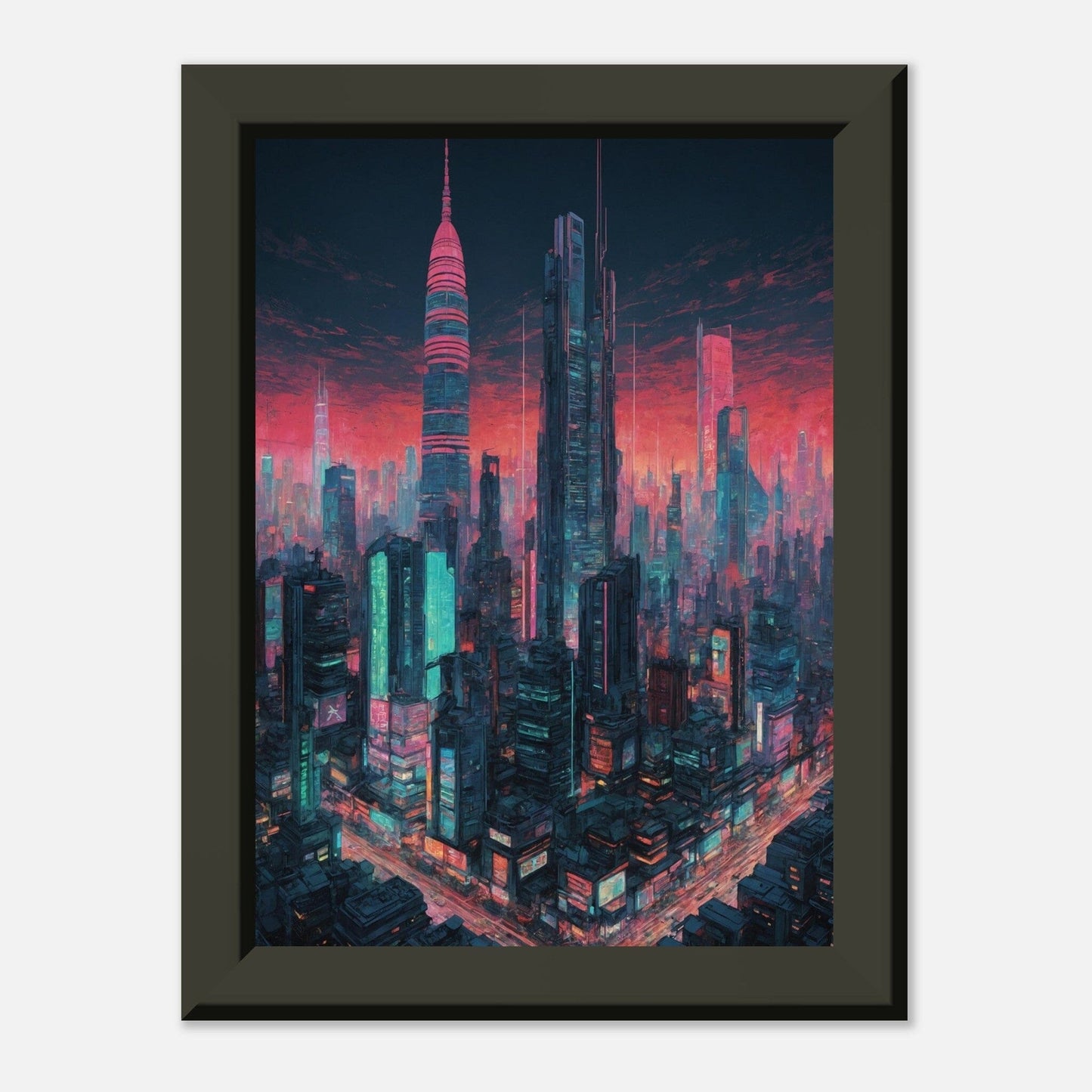 Zen Zephyr: Tranquil Temple Tranquility Print Material Modern Masterpieces 13x18 cm / 5x7″ 