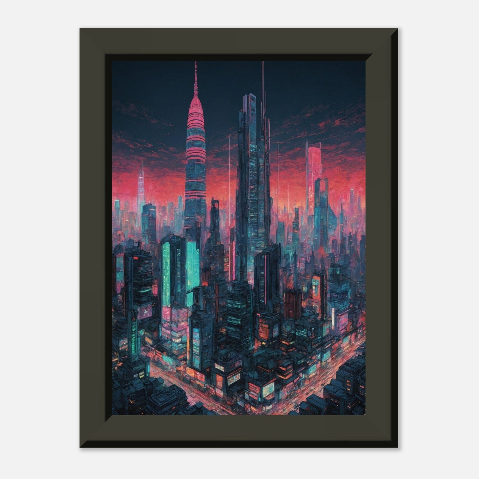 Zen Zephyr: Tranquil Temple Tranquility Print Material Modern Masterpieces 13x18 cm / 5x7″ 